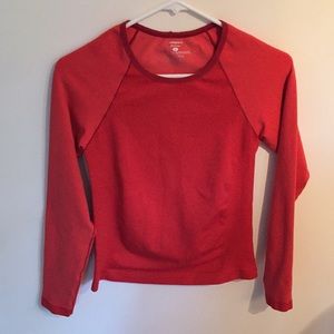 Patagonia capilene dark orange active wear top